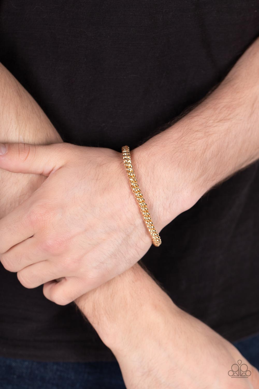 Setting The Pace - Gold bracelet