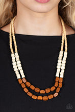 Load image into Gallery viewer, Bermuda Bellhop - Brown necklace
