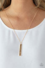 Load image into Gallery viewer, Matt 7:7 - Gold necklace
