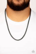 Load image into Gallery viewer, Metro Monopoly - Black necklace
