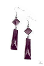 Load image into Gallery viewer, Paparazzi Hollywood Harmony - Purple earring
