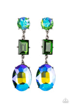 Load image into Gallery viewer, Extra Envious - Green earring
