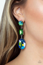 Load image into Gallery viewer, Extra Envious - Green earring
