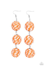 Load image into Gallery viewer, Laguna Lanterns - Orange earring
