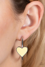 Load image into Gallery viewer, Kiss Up - Yellow earring
