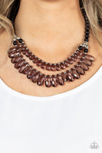 Load image into Gallery viewer, All Across the Globetrotter - Black necklace
