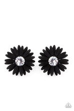 Load image into Gallery viewer, Sunshiny Dais-y - Black earring
