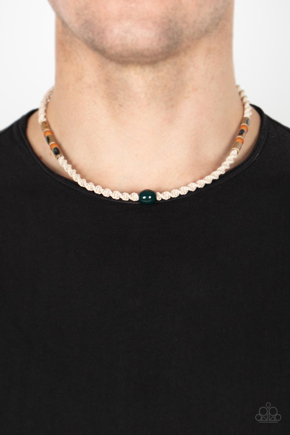 Positively Pacific - Green necklace