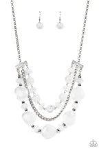 Load image into Gallery viewer, Oceanside Service - White necklace
