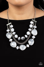 Load image into Gallery viewer, Oceanside Service - White necklace
