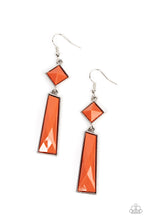 Load image into Gallery viewer, Paparazzi Hollywood Harmony - Orange earring
