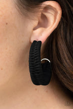 Load image into Gallery viewer, Rural Guru - Black earring
