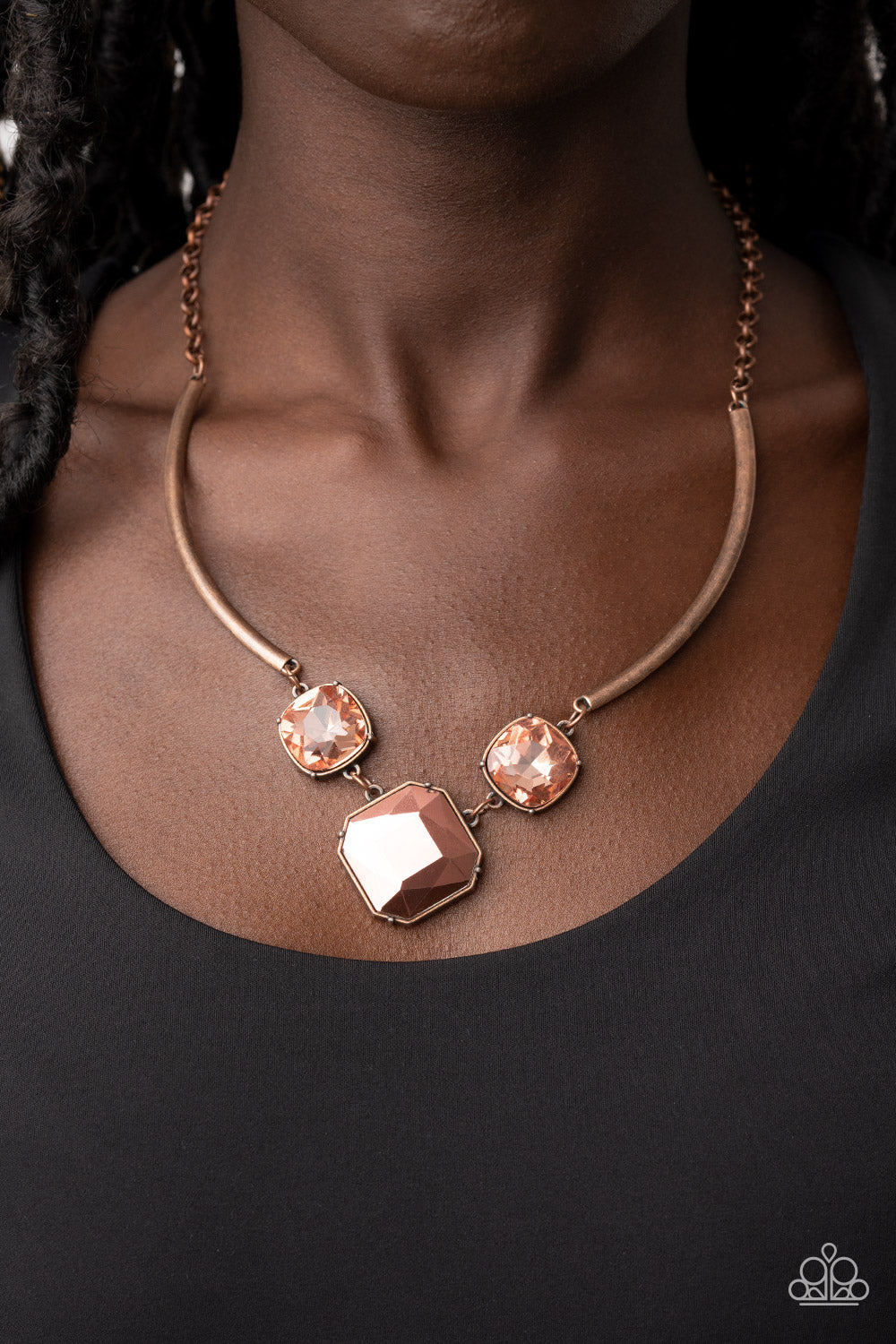 Divine IRIDESCENCE - Copper necklace