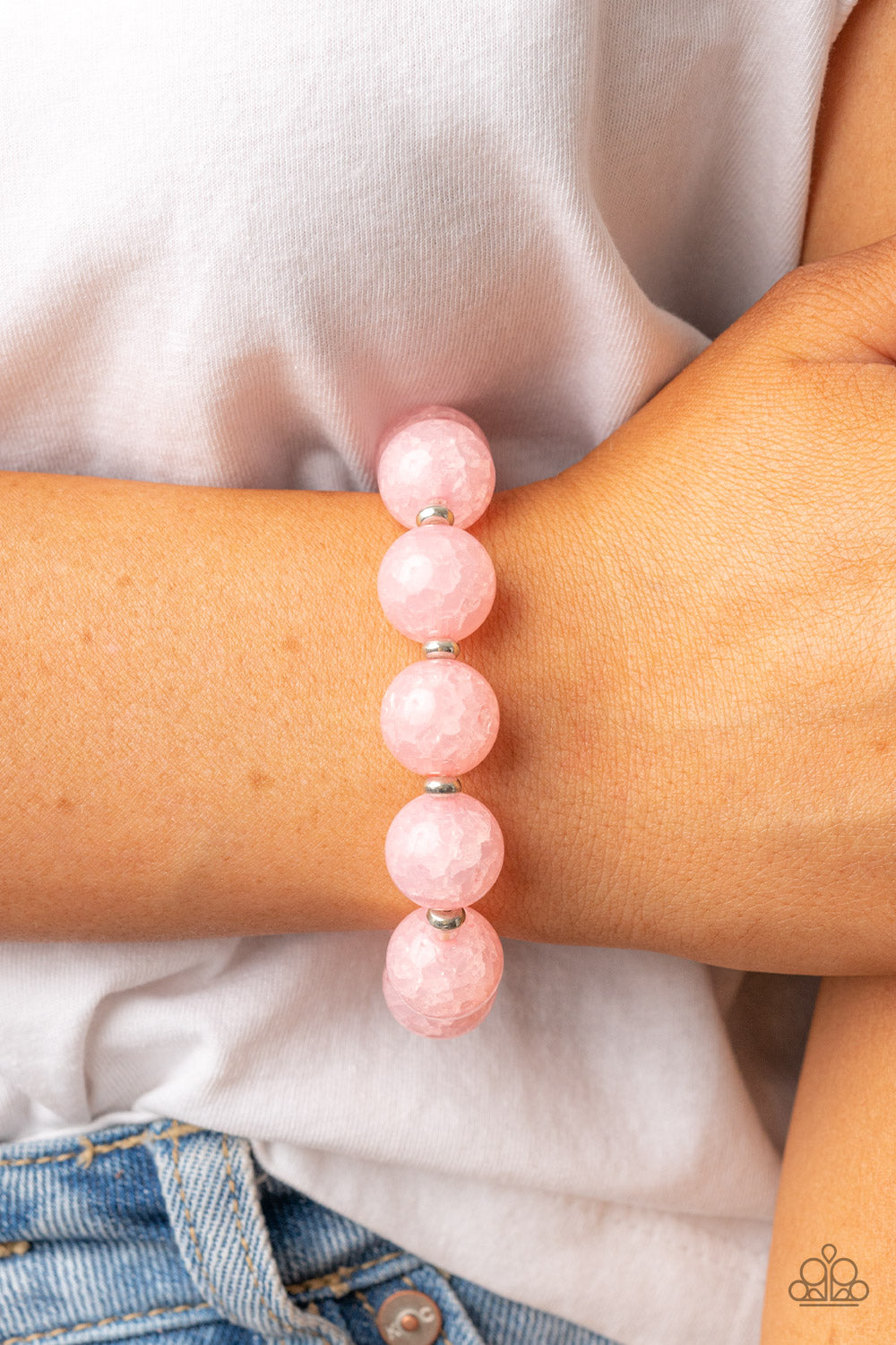 Arctic Affluence - Pink bracelet