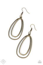 Load image into Gallery viewer, Lend Me Your Lasso - Brass earring
