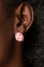 Load image into Gallery viewer, Bunches of Bubbly - Pink earring
