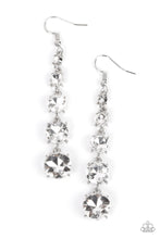 Load image into Gallery viewer, Red Carpet Charmer - White earring
