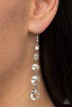 Load image into Gallery viewer, Red Carpet Charmer - White earring
