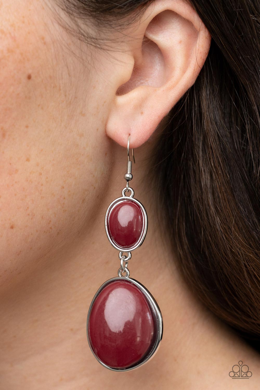 Soulful Samba - Red earring