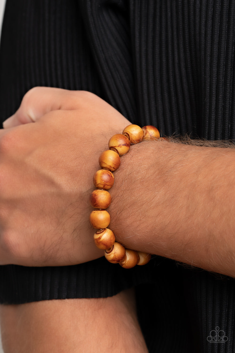 Paparazzi Totally Timber Mill - Brown bracelet