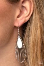 Load image into Gallery viewer, Wing-a-Ding-Ding - White earring
