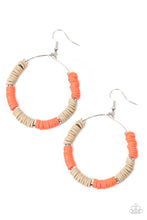 Load image into Gallery viewer, Paparazzi Skillfully Stacked - Orange earring
