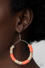 Load image into Gallery viewer, Paparazzi Skillfully Stacked - Orange earring
