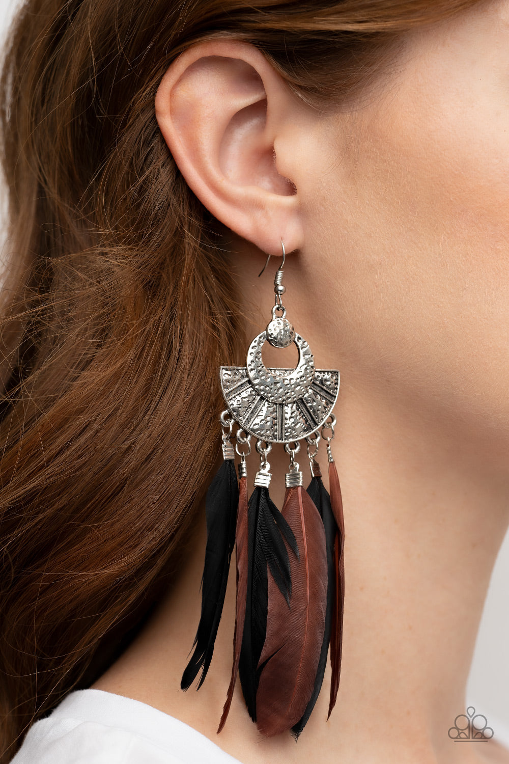 Plume Paradise - Multi earring