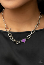 Load image into Gallery viewer, Little Charmer - Purple necklace
