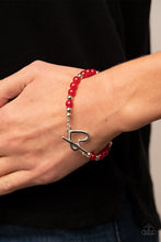 Load image into Gallery viewer, Following My Heart - Red bracelet
