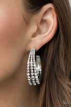 Load image into Gallery viewer, Cosmopolitan Cool - White earring
