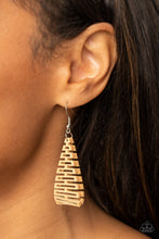 Load image into Gallery viewer, Urban Delirium - Brown earring
