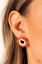 Load image into Gallery viewer, Nautical Notion - Orange earring
