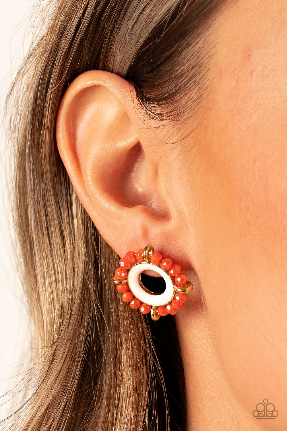 Nautical Notion - Orange earring