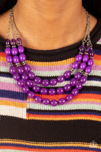 Load image into Gallery viewer, Coastal Cruise - Purple necklace
