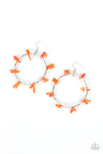 Load image into Gallery viewer, Paparazzi Ocean Surf - Orange earring
