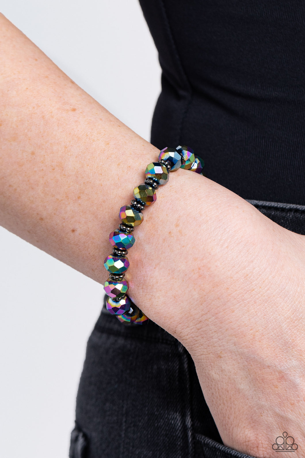 Paparazzi Shimmering Satisfaction - Multi bracelet