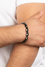 Load image into Gallery viewer, Paparazzi Magnetic Mantra - Black bracelet
