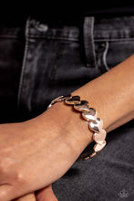 Load image into Gallery viewer, Paparazzi Hearts Galore - Rose Gold bracelet
