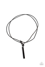 Load image into Gallery viewer, Paparazzi Mechanical Maintenance - Black necklace
