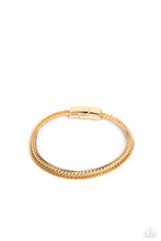 Load image into Gallery viewer, Paparazzi Cable Train - Gold bracelet
