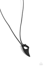 Load image into Gallery viewer, Paparazzi Summer Shark - Black necklace
