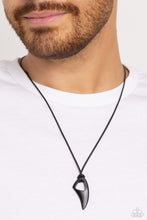 Load image into Gallery viewer, Paparazzi Summer Shark - Black necklace
