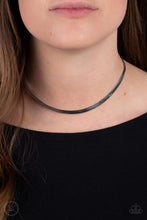 Load image into Gallery viewer, In No Time Flat - Black necklace
