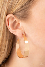 Load image into Gallery viewer, Flat Out Fashionable - Gold earring
