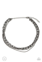 Load image into Gallery viewer, Glitter and Gossip - Black necklace
