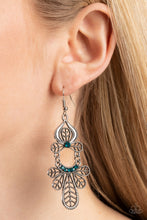 Load image into Gallery viewer, Paparazzi Galapagos Gala - Blue earring
