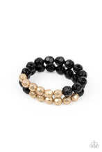 Load image into Gallery viewer, Grecian Glamour - Black bracelet
