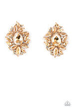 Load image into Gallery viewer, Paparazzi We All Scream for Ice QUEEN - Gold earring
