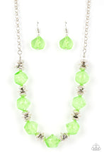 Load image into Gallery viewer, Island Ice - Green necklace
